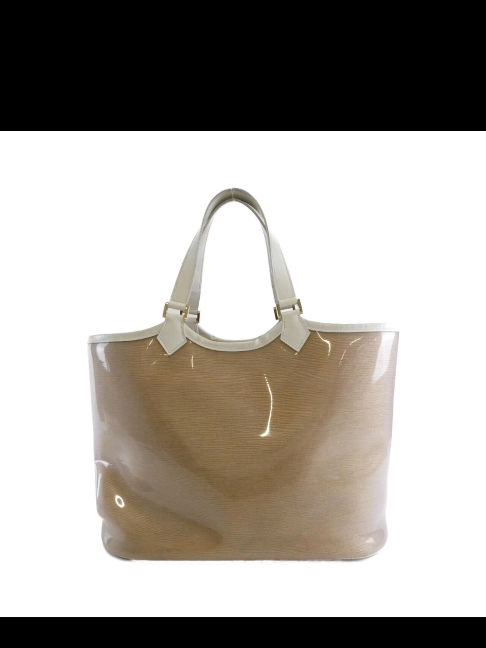 Louis Vuitton Lagoon Bay Epi Leather PVC Vinyl Tote Beach Bag Limited Edition